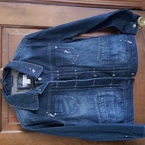Christopher & Banks Jean Jacket